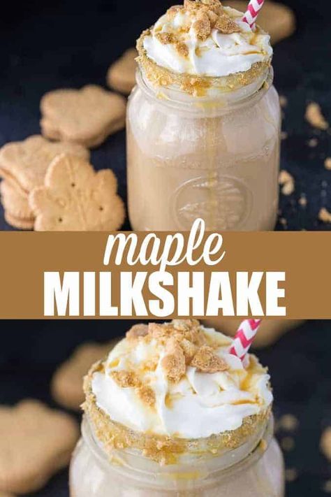 Maple Coffee Milkshake - Sweet, cold and maplelicious! Try this ice cold coffee milkshake as a yummy way to beat the summer heat. Make it in a matter of minutes in your blender. Ice Cold Coffee, Coffee Milkshake Recipe, Maple Latte Recipe, Maple Coffee, Maple Recipes, Rings Ladies, Coffee Milkshake, Cold Coffee Recipes, Maraschino Cherries