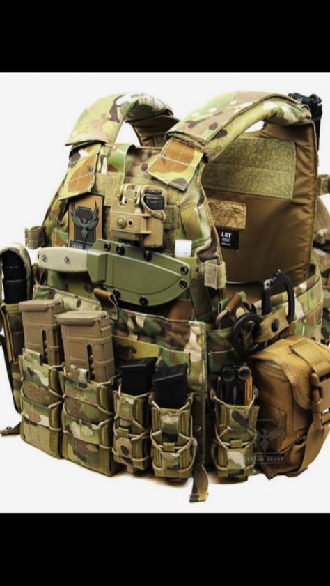 Military Vest, Military Gear Tactical, Tac Gear, Tactical Gear Loadout, Combat Gear, Tactical Equipment, Tactical Survival, Plate Carrier, Chest Rig