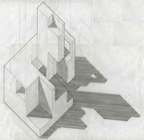 June 21, 3:00pm    Lukas Adrian Buechs    2009. graphite on vellum. Sainte Chapelle Paris, Axonometric Drawing, Drawing Architecture, Perspective Drawing Architecture, Isometric Drawing, Model Sketch, Architecture Concept Drawings, Architectural Drawing, Perspective Drawing