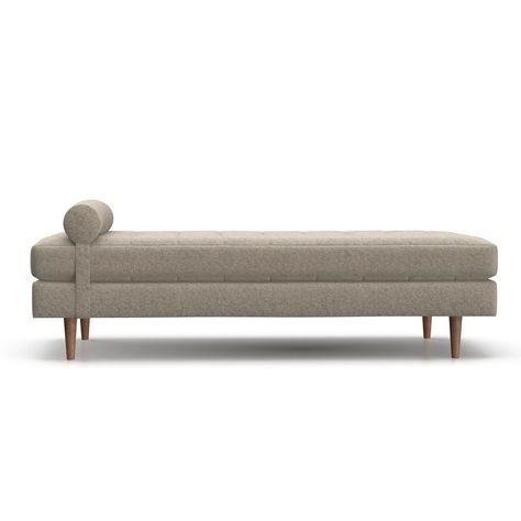 Allman Daybed Contemporary Chaise, Tufted Daybed, Bed Settee, Modern Chaise Lounge, Luxury Sofa Living Room, Indian Home Interior, Chaise Lounge Sofa, Minimal House Design, Ceiling Light Design