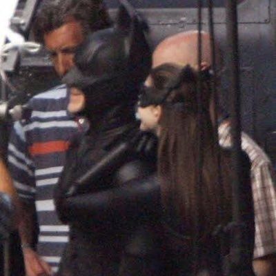 Dark Knight Rises, The Dark Knight Rises, The Dark Knight, Christian Bale, Anne Hathaway, Dark Knight, Catwoman, On Set, Bat