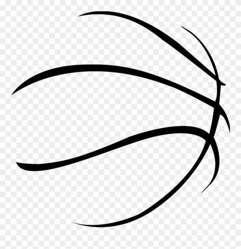 Basketball Outline Drawing, Basketball Free Svg, Sports Logo Design Ideas Creative, Basketball Logo Design Ideas, Basketball Svg Free, Nba Tattoo, Basketball Outline, Basketball Vector, Basketball Logo Design