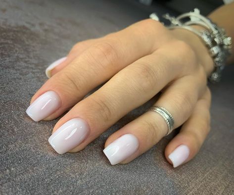 25 Trendiest Nail Colors For 2024 That Will Be Everywhere Wedding Nail Colors Bridesmaid, Marshmallow Nail Color, Best Nail Dip Colors, Opi Milky White Dip, White Bunny Nail Polish Dnd, Different Types Of French Manicures, Nail Color For Blondes, Opi Funny Bunny Nails, Neutral Spring Nail Colors