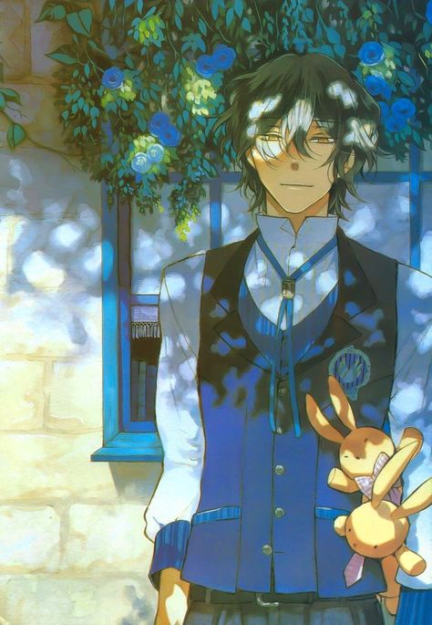 Pandora Hearts Gilbert, Gilbert Nightray, Pandora Hearts, An Anime, Anime Character, Anime, Blue