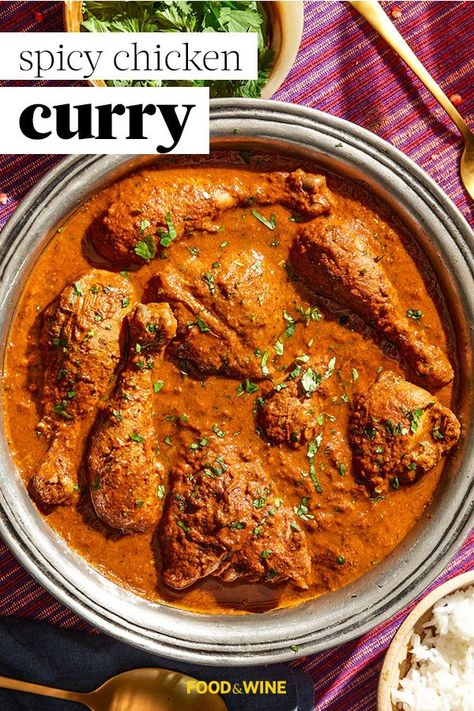 Chicken Drumstick Recipes Indian, Indian Chicken Drumstick Recipes, Spicy Chicken Leg Recipes, Chicken Drumstick Curry, Chicken Leg Curry, Leftover Chicken Drumsticks Recipes, Curry Chicken Drumsticks, Spicy Chicken Curry Recipe, Chicken Curry With Rice