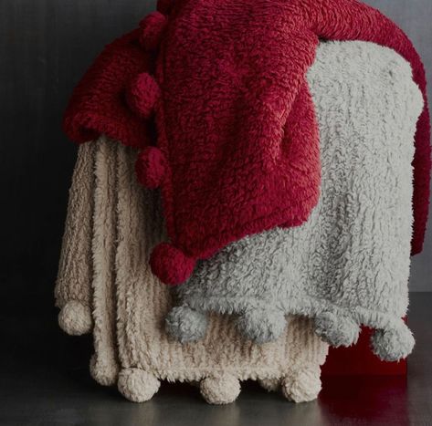 Cozy Pom Pom Sherpa Throw curated on LTK Teal Throw Blanket, Pom Pom Throw Blanket, Fringe Throw Blanket, Red Throw Blanket, Elephant Tapestry, Pottery Barn Bedding, Pom Pom Throw, Oversized Throw Blanket, Neutral Christmas Decor