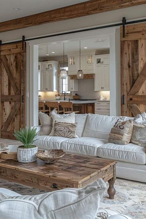 Living Room Designs Western, Western House Design, Cowboy Chic Decor, Living Room Country Farmhouse, Coastal Cowgirl Home, Ranch Style Interior Design, Dining Sunroom, Western Living Room Ideas, Western House Ideas