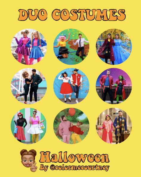 Color Me Courtney - Halloween at Home 2020: DIY Disney Costumes! Home Costume Ideas, At Home Costume Ideas, Disney Villians Costume, Duo Halloween Costumes Couple, Best Duo Halloween Costumes, Ron Weasley Sweater, Best Halloween Costumes For Couples, Halloween Costumes Couple, Starlord And Gamora