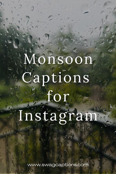 Looking for the perfect words to capture the magic of monsoon on your Instagram? Explore our collection of enchanting monsoon quotes and captions for rainy day inspiration. Embrace the rainy vibes, share the beauty of the season, and spread monsoon joy with these delightful quotes. 🌧️💦 #MonsoonQuotes #RainyDayCaptions #InstagramInspiration" Mansoon Aesthetic Caption, Rainy Days Quotes Instagram, Small Aesthetic Captions, Monsoon Captions For Instagram, Beautiful Weather Captions, Caption For Monsoon Season, Rainy Day Aesthetic Caption, Monsoon Quotes Rainy Days, Good Weather Captions