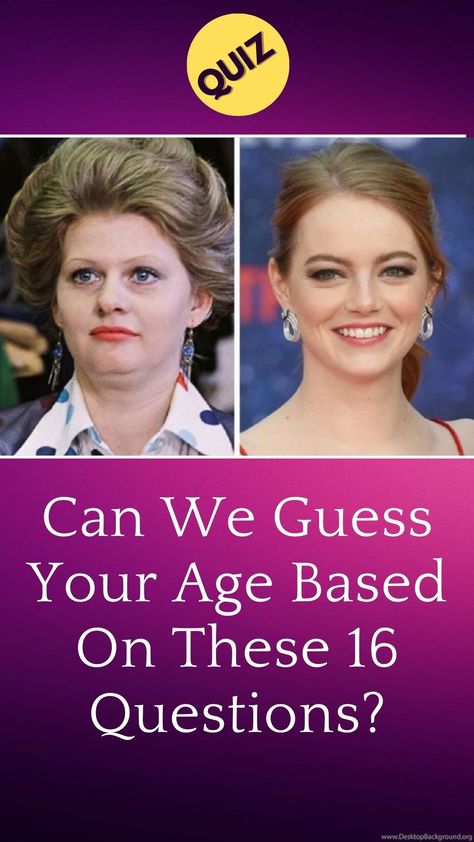 This Quiz Can Guess Your Age Based On These 16 Questions? Mental Age Quiz, Guess Your Age Quiz, Mental Age Test, Mental Age, Quizzes Funny, Interesting Quizzes, Fun Quizzes To Take, Test Quiz, Fun Quizzes