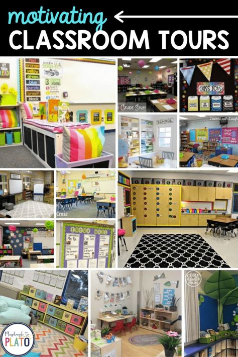 Motivating Classroom Tours - Playdough To Plato Number Games For Kids, Elementary Classroom Themes, Kindergarten Classrooms, Playdough To Plato, Classroom Tour, Classroom Centers, Science Activity, Classroom Management Tips, Third Grade Classroom