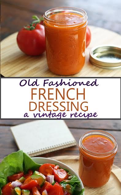 French Dressing Recipe, French Salad Dressing, French Salad, Salad Dressing Recipes Healthy, Salad Dressing Recipe, Fashion French, Salad Dressing Recipes Homemade, French Dressing, Vinaigrette Recipes