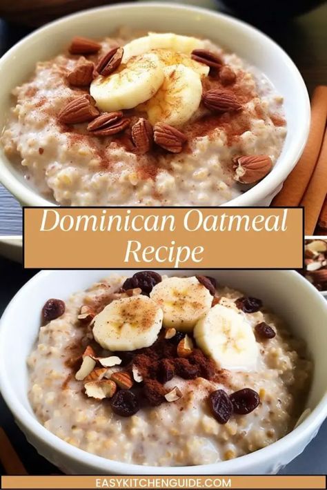 Last Updated on July 31, 2023 What about making something delicious, sweet, and filling? If that’s what you’re looking for, Dominican oatmeal is your go-to comfort dish. It’s a simple yet creamy recipe full of delightful ingredients. The perfect balance between sweet and savory makes the recipe a hit among all ages.  In this elaborate ... Read more Quick Nutritious Breakfast, Kitchen Guide, Creamy Recipes, Oatmeal Recipe, Comfort Dishes, Nutritious Breakfast, Oatmeal Recipes, Sweet And Savory, July 31