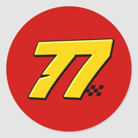 77 Logo Design Number, Friend Lyrics, Best Friend Lyrics, Race Car, Round Stickers, Custom Accessories, Race Cars, Cool Designs, Logo Design