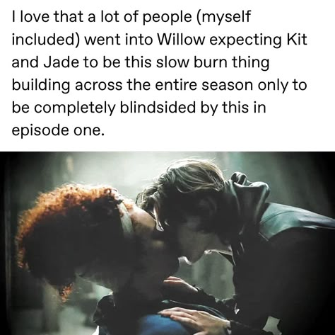 Jade And Kit Fanart, Kit And Jade Willow Fanart, Kit And Jade Willow, Kit Thantalos, Willow Tv Show, Willow Tv Series, Jade And Kit, Willow Cast, Willow Kit