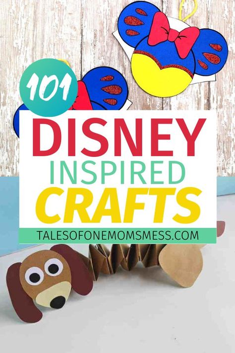 Crafts For Kids Easy Diy, Disney Crafts For Kids, Frozen Crafts, Disney Camping, Disney Activities, Diy Paper Art, Princess Crafts, Crafts For Kids Easy, Disney Classroom