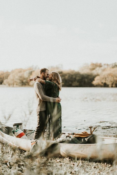 Engagement Photos Fishing, Fishing Engagement Photos, Fishing Engagement, Fall Engagement Photos, Engagement Photos Country, Fishing Photography, Soaking Wet, Country Engagement, Engagement Photos Fall