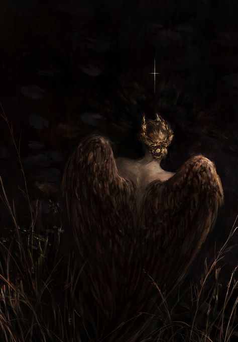 On the edge, Aleks Stoller on ArtStation at https://www.artstation.com/artwork/3q0w6g Rennaissance Art, Ange Demon, Occult Art, Biblical Art, Dark Art Illustrations, Arte Obscura, Fantasy Aesthetic, Ethereal Art, Classical Art