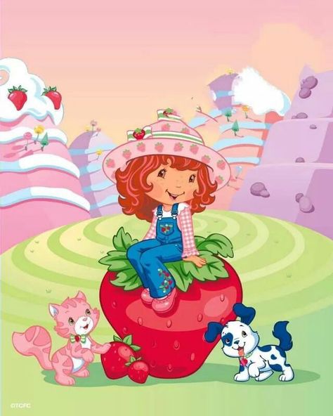 Strawberry Shortcake Wallpaper, Strawberry Shortcake, Animals