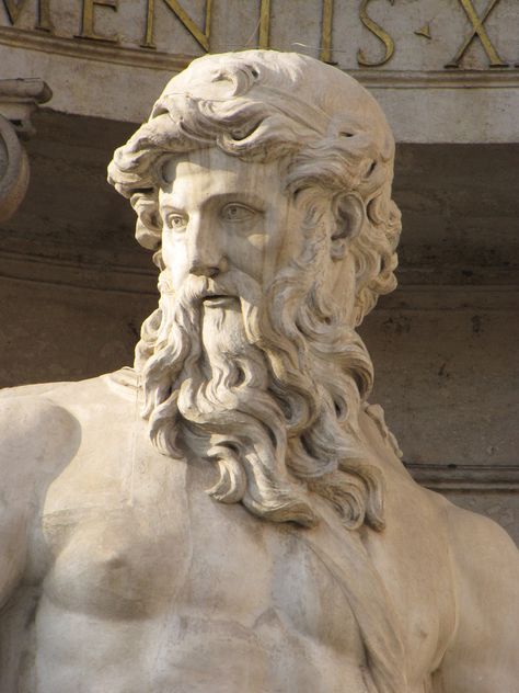 Uranus was a primal Greek god, symbolising the sky. According to Hesiod's Theogony, he was born by Gaea alone. Other sources say that his parents were... Hesiod Theogony, Neptune Statue, Greek Stories, Greek Mythology Statue, Greek Titans, Gian Lorenzo Bernini, Lorenzo Bernini, Classical Mythology, Roman Gods