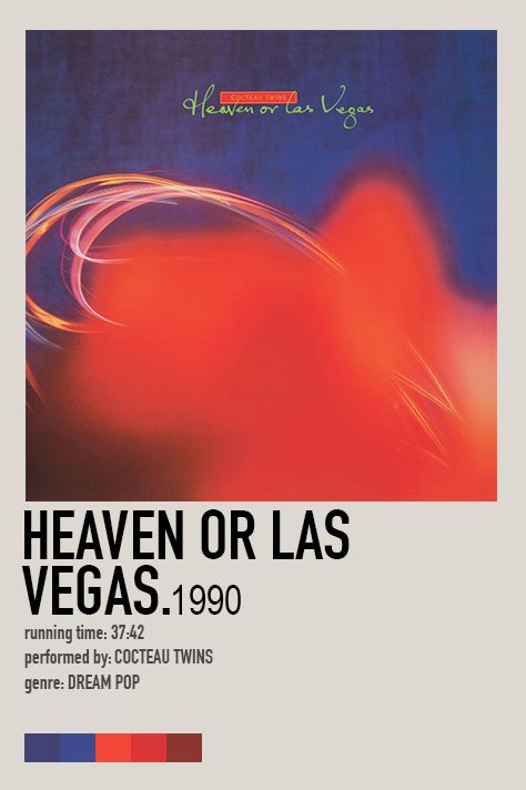 Heaven Or Las Vegas Poster, Heaven Or Las Vegas Cocteau Twins, Cocteau Twins Poster, Vaughan Oliver, Heaven Or Las Vegas, Punk Posters, Music Recs, Cocteau Twins, Album Posters