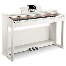 Electric Guitar Kits, White Piano, Piano Beginner, Best Piano, Guitar Kits, Piano Bench, Electric Piano, Keyboard Piano, Digital Piano