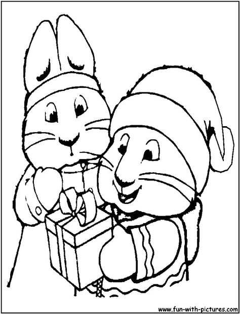 Max And Harvey, Coloring Pages Christmas, Jack Nightmare Before Christmas, Max And Ruby, Christmas Coloring Sheets, Christmas Tree Coloring Page, Coloring Contest, Tree Coloring Page, Kids Pages