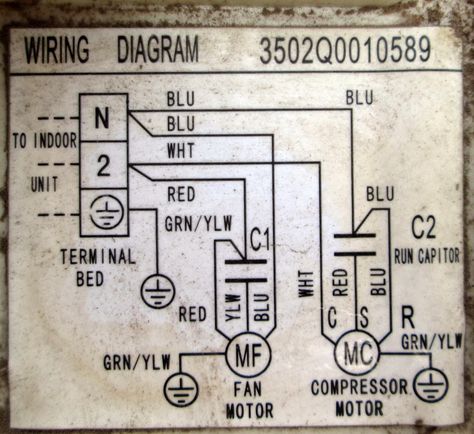 New Wiring Diagram Ac Sharp Inverter #diagram #diagramtemplate #diagramsample Check more at https://servisi.co/wiring-diagram-ac-sharp-inverter/ Electrical Wiring Colours, Air Conditioner Maintenance, Hvac Tools, Ac Wiring, Hvac Air Conditioning, Diagram Template, Refrigeration And Air Conditioning, Electrical Motor, Air Conditioner Compressor