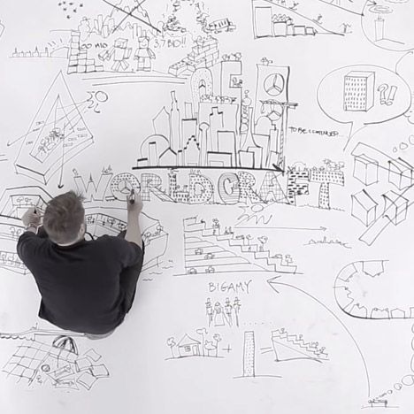 Bjarke Ingels explains his theory of "Worldcraft" – creating architecture that focuses on turning "surreal dreams into inhabitable space" Big Architects, Bjarke Ingels, Shot List, Architecture Design Concept, School Architecture, Documentary Film, Concept Architecture, Room Posters, Architecture Firm