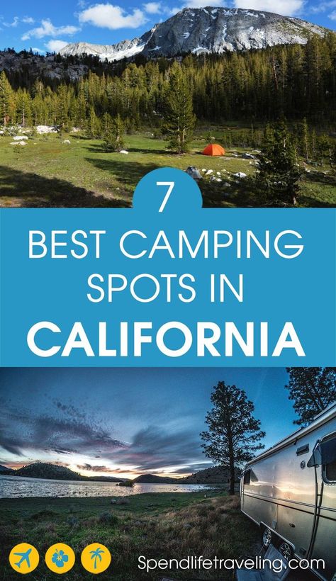 California Camping, Best Campgrounds, Kings Canyon National Park, Camping Spots, Free Camping, Text Overlay, Camping Essentials, Camping Experience, California Travel