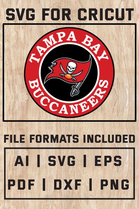 Nfl Svg Files Free, Tampa Bay Buccaneers Football, Tampa Bay Buccaneers Logo, Football Team Logo, Buccaneers Football, Nfl Merchandise, Football Team Logos, Nfl Svg, Nfl Logo