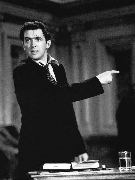 James Stewart in "Mr. Smith Goes to Washington", 1939 Mr Smith Goes To Washington, Old Hollywood Actors, It’s A Wonderful Life, Jimmy Stewart, Mr Smith, Seventh Heaven, James Stewart, Gregory Peck, Actor James