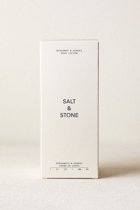 From our friends at Salt & Stone: A fast-absorbing, daily body lotion infused with seaweed extracts and niacinamide, this deeply hydrating lotion delivers nourishing ingredients to the skin quickly, drying down to a silky, soft finish while helping to restore the drying effects of outdoor activity, wind, sun and sea. Fragrance notes: Bergamot + Hinoki: Top — Italian Bergamot, Grapefruit Middle — Hinoki, Vetiver Base — Eucalyptus, Amber, Orange Blossom Santal + Vetiver: Top — Violet Leaves, Carda Skincare Labels, Violet Leaves, Salt Stone, Beautiful Butterfly Photography, Skin Care Packaging, Moisturizing Body Lotion, Unique Packaging, Best Fragrances, Beauty Packaging