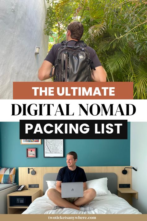 Fitting your whole life into travel size luggage - how do you even begin? As a digital nomad, it’s important to have a packing list that suits your individual needs. Click here for some tips on what you might need to include on your digital nomad packing list. Location Independent Lifestyle, Too Much Stuff, Style Hacks, Nomad Life, Digital Nomad Life, Nomad Lifestyle, Digital Nomad Lifestyle, Travel Asia, The Right Stuff