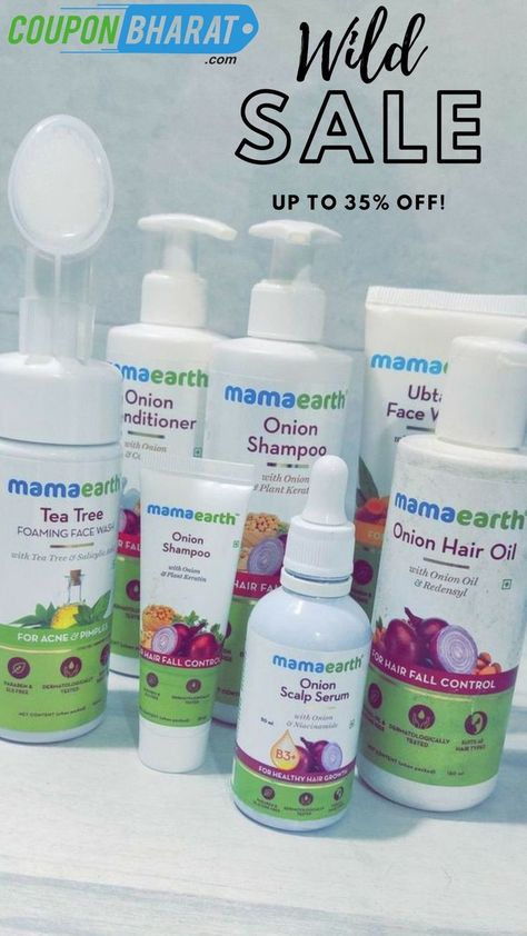 #couponcode #code #coupon #discounts #discountcode #bestdeals #offer #offeroftheday  #OfferAlert #offeravailable #couponbharat #coupondeals #extrasave #goodoffer #fyp #MamaEarth #NaturalBeauty #EcoFriendlyProducts #ToxinFree #NatureInspired #SustainableLiving #GreenBeauty #NourishFromNature #CleanSkincare Mama Earth Products, Mama Earth, Baby Care Products, Onion For Hair, Scalp Serum, Foaming Face Wash, Hair Control, Shopping Coupons, Toxin Free