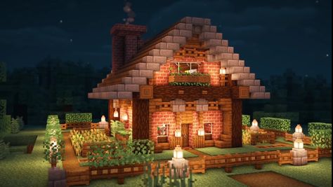 Epic Minecraft Houses, Fairy Minecraft, Pretty Minecraft, Minecraft Small House, Rumah Minecraft Sederhana, Minecraft Structures, Cozy Gaming, Cute Minecraft Houses, Minecraft Inspo