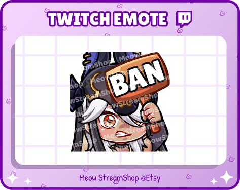 Ban Hammer, Twitch Emotes, Youtube Stars, Marketing And Advertising, Genshin Impact, Etsy App, Selling On Etsy, Sell On Etsy, Etsy Shop