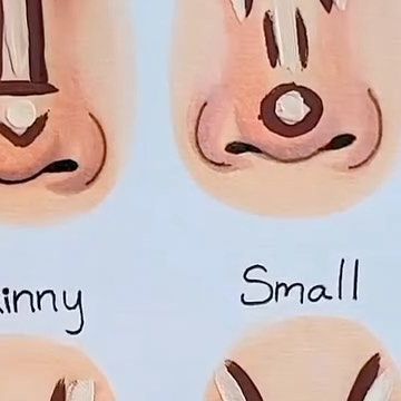 Makeup on Instagram: "Different nose contouring techniques 👃 @eyeinspired" Contour Hacks, Pug Nose, Drawing Makeup, Contouring Tips, Contouring Techniques, Nose Types, Nose Contour, Highlight Makeup, Nose Shapes