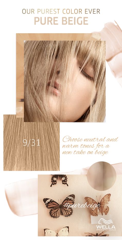 Beige Blonde Hair Color, Wella Toner, Blond Beige, Beige Blonde Hair, Beige Blond, Wella Hair Color, Wella Koleston, Color Formulas, Professional Hair Color