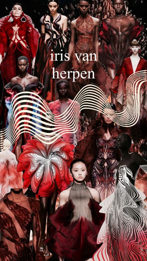 Fashion Portfolio Moodboard, Fire Moodboard, Sensory Seas Iris Van Herpen, Iris Van Herpen Shift Souls, Iris Van Herpen Meta Morphism, Iris Van Herpen Sketchbook, Brand Concept Board, Iris Van Herpen Skeleton, Beautiful Eyes Pics