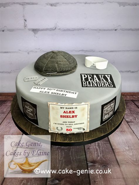 Peaky Blinders Cake Ideas, Birthday Cake Ideas For Adults Women, Pesky Blinders, Graham Cake, Big Birthday Cake, Fab Cakes, 40th Cake, 21st Cake, 50th Cake