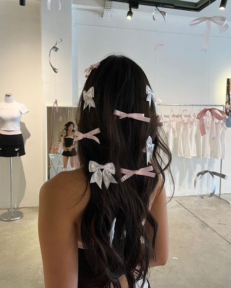 Instagram photo by ☆ELENA C. • 27 February 2024 at 16:31   coquette hair douyin aesthetic ribbons bow Spring Aesthetic, Pink Princess, Girl Next Door, Just Girly Things, Girly Girl, Pink Aesthetic, Aesthetic Girl, Pink Girl, Girly Things