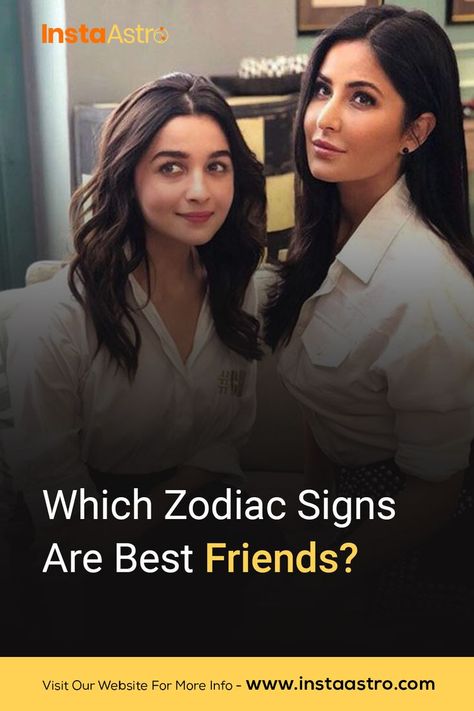 . We have prepared a list of zodiacs with all the traits to become loyal, caring, and loving best friends. So, if you’re wondering, which zodiac signs are best friends? You have come to the right place! Find out now #instaastro #zodiac #bestfriends Best Frind, Great Friends, The Question, Guys And Girls, Star Signs, A Good Man, Zodiac Signs, Best Friends, Good Things