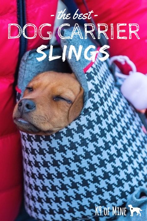 Best Dog Carrier Slings - carry your pup in your arms! #dogs #dogslings #dogtravel Puppy Carrier Sling, Diy Dog Bag Carrier, Pet Carrier Diy, Diy Dog Bag, Dog Carrying Bag, Puppy Carrier, Dog Carrier Sling, Dog Carrier Bag, Dog Sling