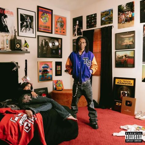 Lil Tecca, Kodak Black, Studio Album, On Earth, The Wall, Cd, Bedroom, Wall, Black