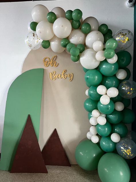 Hunting Backdrop, Backdrop Arch, Woodland Baby, Baby Shower Woodland, Balloon Arch, 2nd Birthday, National Park, Hunting, National Parks