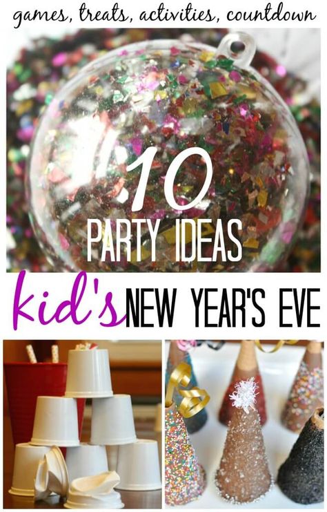 New Years With Kids, Martha Argerich, Family New Years Eve, New Year's Eve Crafts, New Year's Eve Activities, Kids New Years Eve, New Years Eve Games, New Years Eve Day, New Year's Games