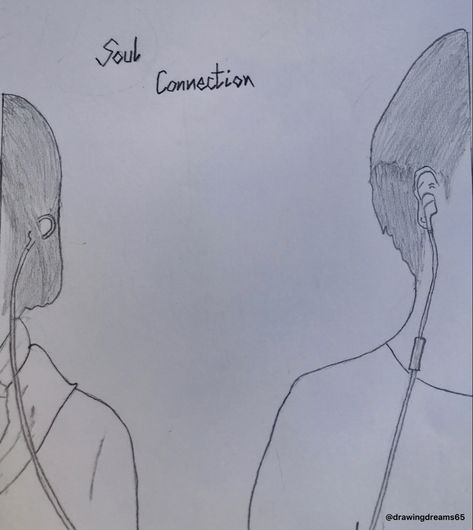 Soul Connection Drawing, Souls Connecting Drawing, Soul Connection Art, Soul Ties, Meaningful Drawings, Soul Connection, Music Mood, Diy Canvas Art, Diy Canvas