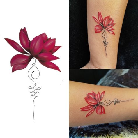 Lotus Unalome Tattoo Design, Unalome Tattoo With Lotus, Lotus Flower Unalome Tattoo, Unalome Tattoo Female Design, Unalome Tattoos, Palm Size Tattoos, Chakra Lotus, Lotus Tattoo Design, Unalome Tattoo