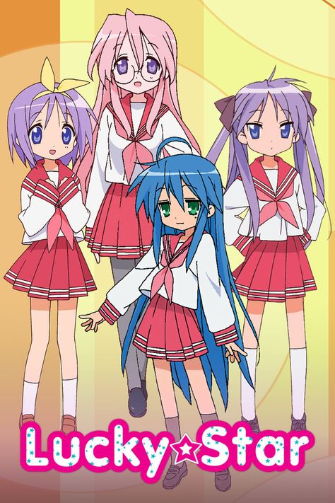 Lucky Star Anime, Star Tv Series, Konata Izumi, Haruhi Suzumiya, Do Cute, Card Captor, Cute Poster, Anime Wall Art, Lucky Star